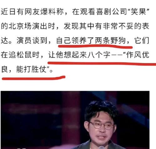 谁爆料了笑果李昊的视频,幕后爆料者身份揭秘!”  第3张 谁爆料了笑果李昊的视频,幕后爆料者身份揭秘!”  第3张